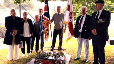 Memorial unveiled for Dennis Hutchings