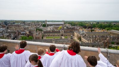 Raising their voices - the choir of St John's College