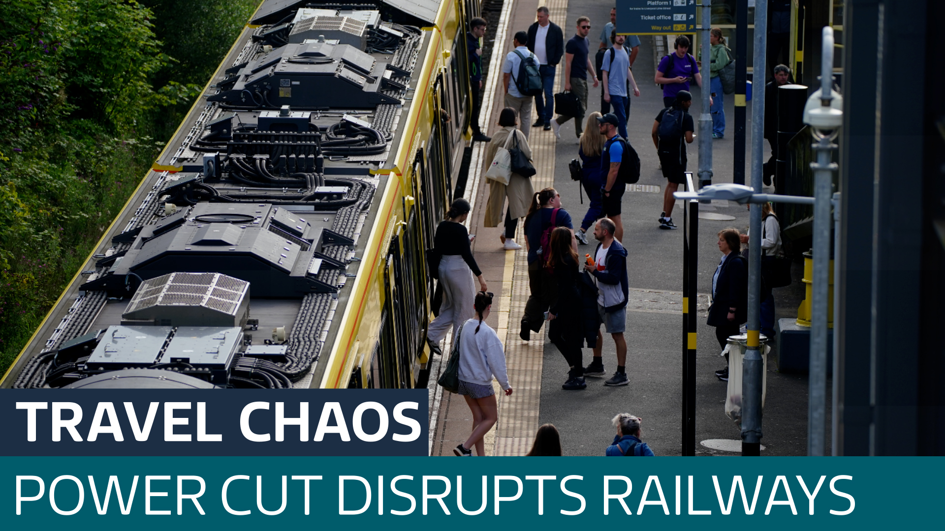 Chaos on the rail network continues after power outage halts trains ...