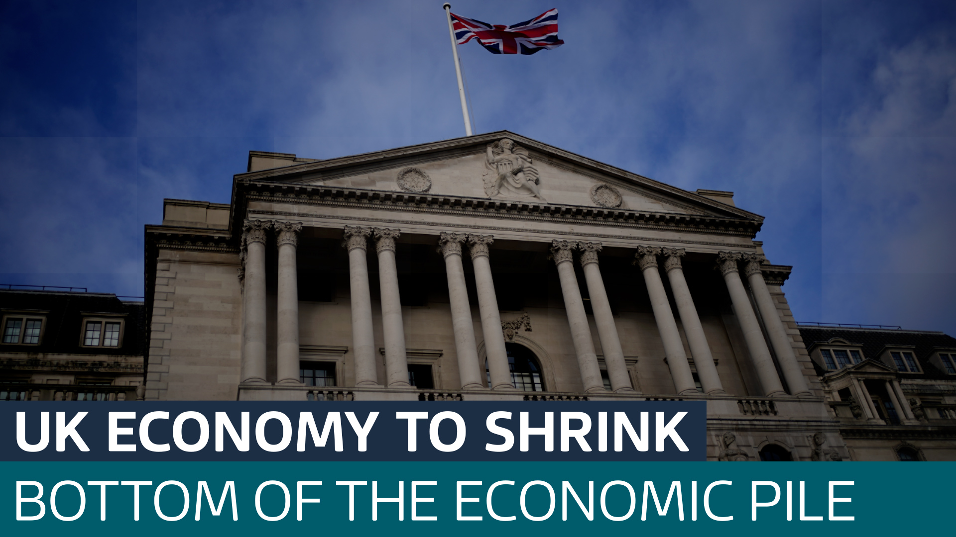 The UK on track to be the worst performing G7 economy this year ...