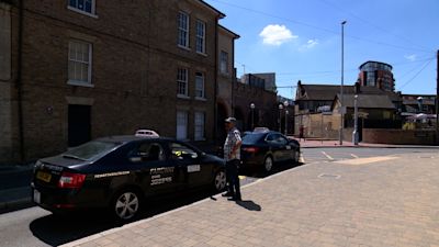 240622 RAIL STRIKE CHELMSFORD TAXI ANG
