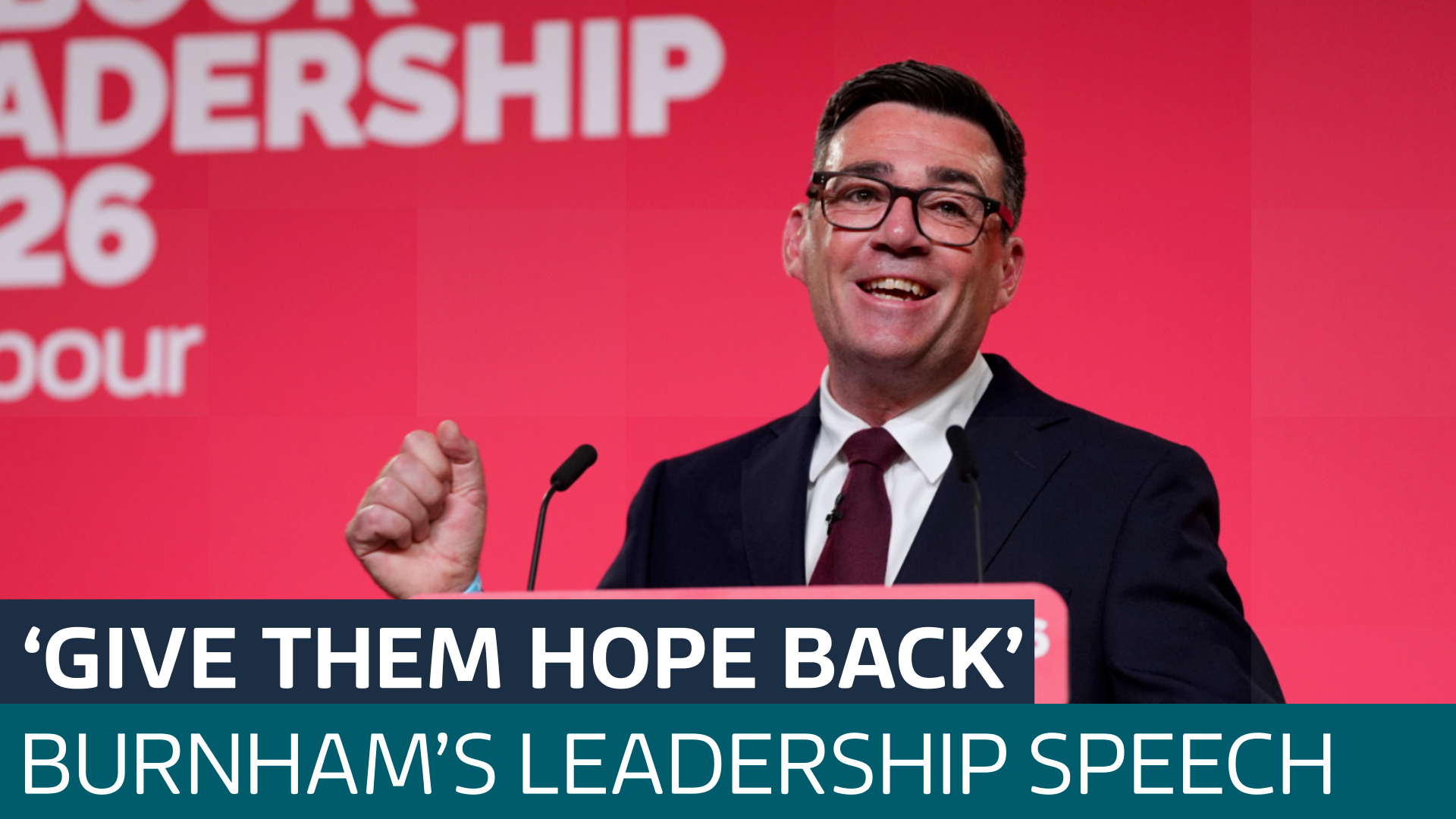 Andy Burnham hails 'most significant change moment in 40 years' as he becomes Labour leader