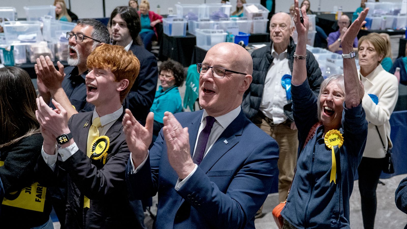 John Swinney claims victory while Scottish Labour suffer huge losses