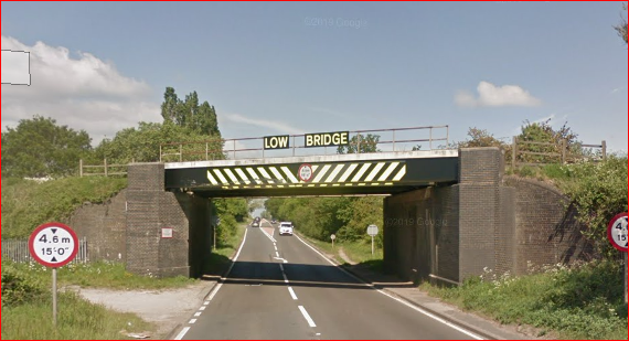 Railway Bridge In Leicestershire Named As Most Hit In Britain Central Itv News