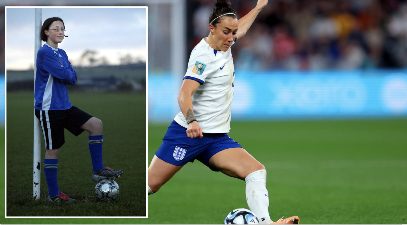 Lucy Bronze visit left Alnwick school kids in tears of joy - now