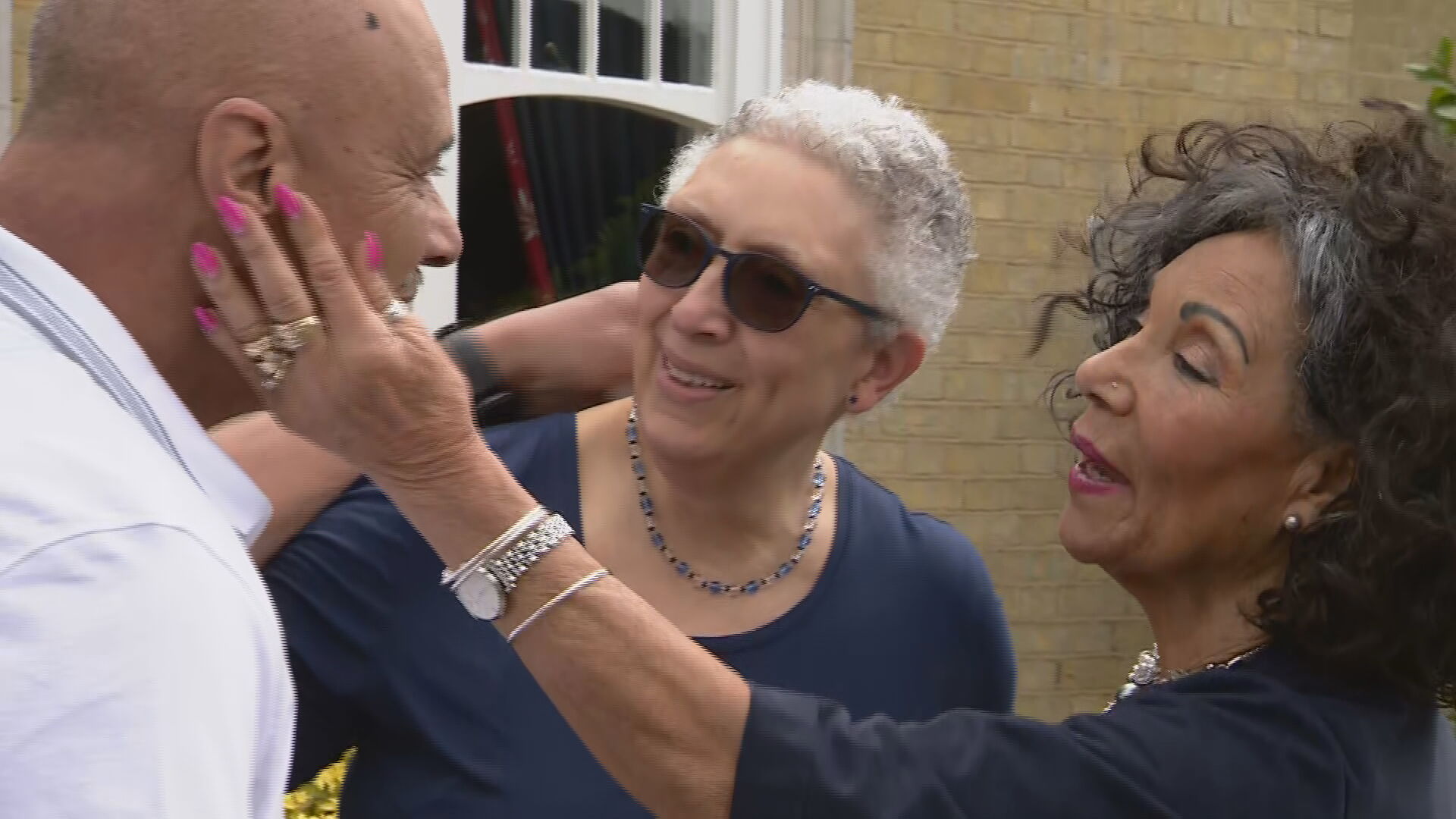 'We look alike!' Emotional moment longlost siblings in their 70s meet