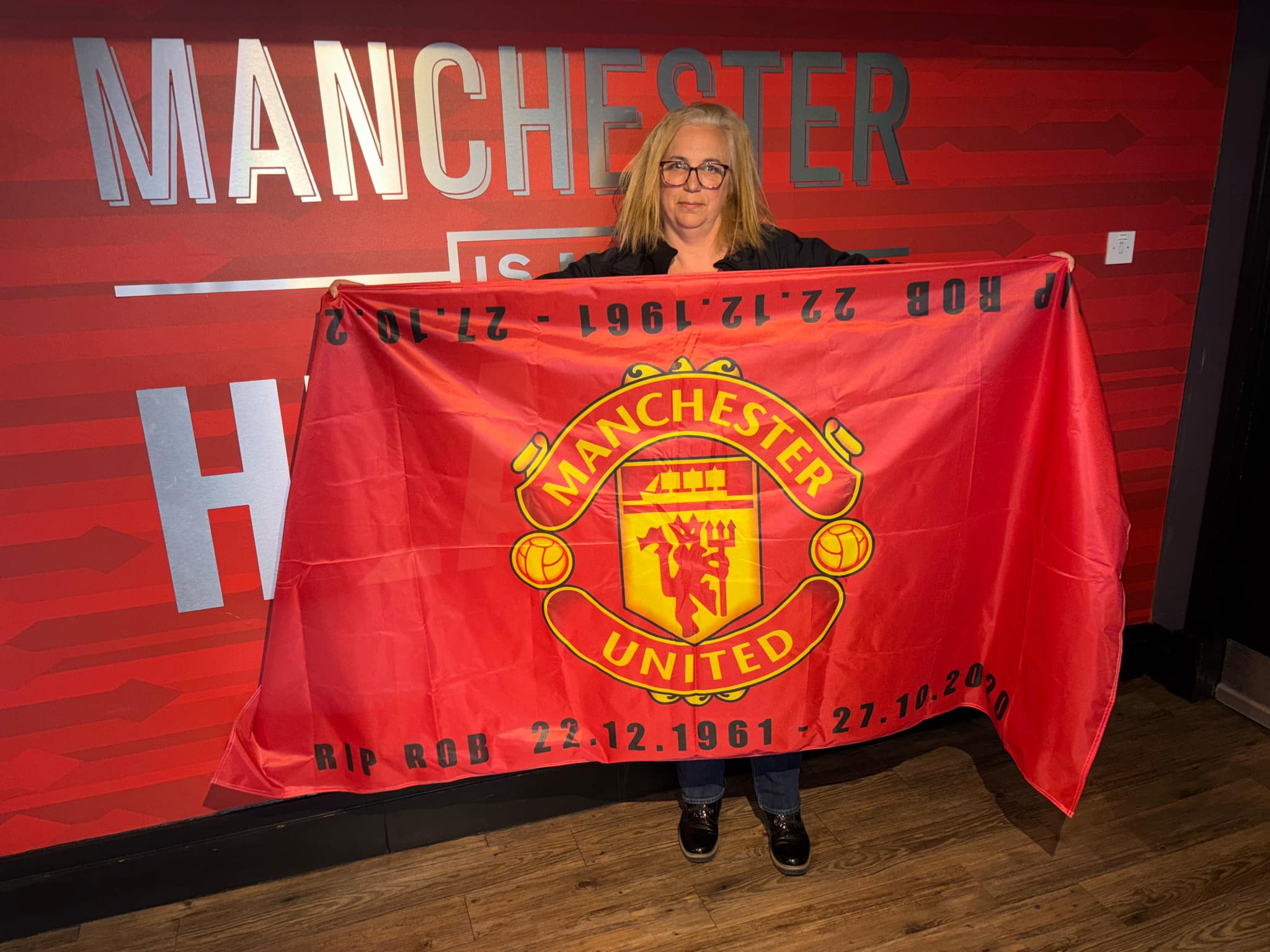 Wife left in tears after Manchester United say she cannot have