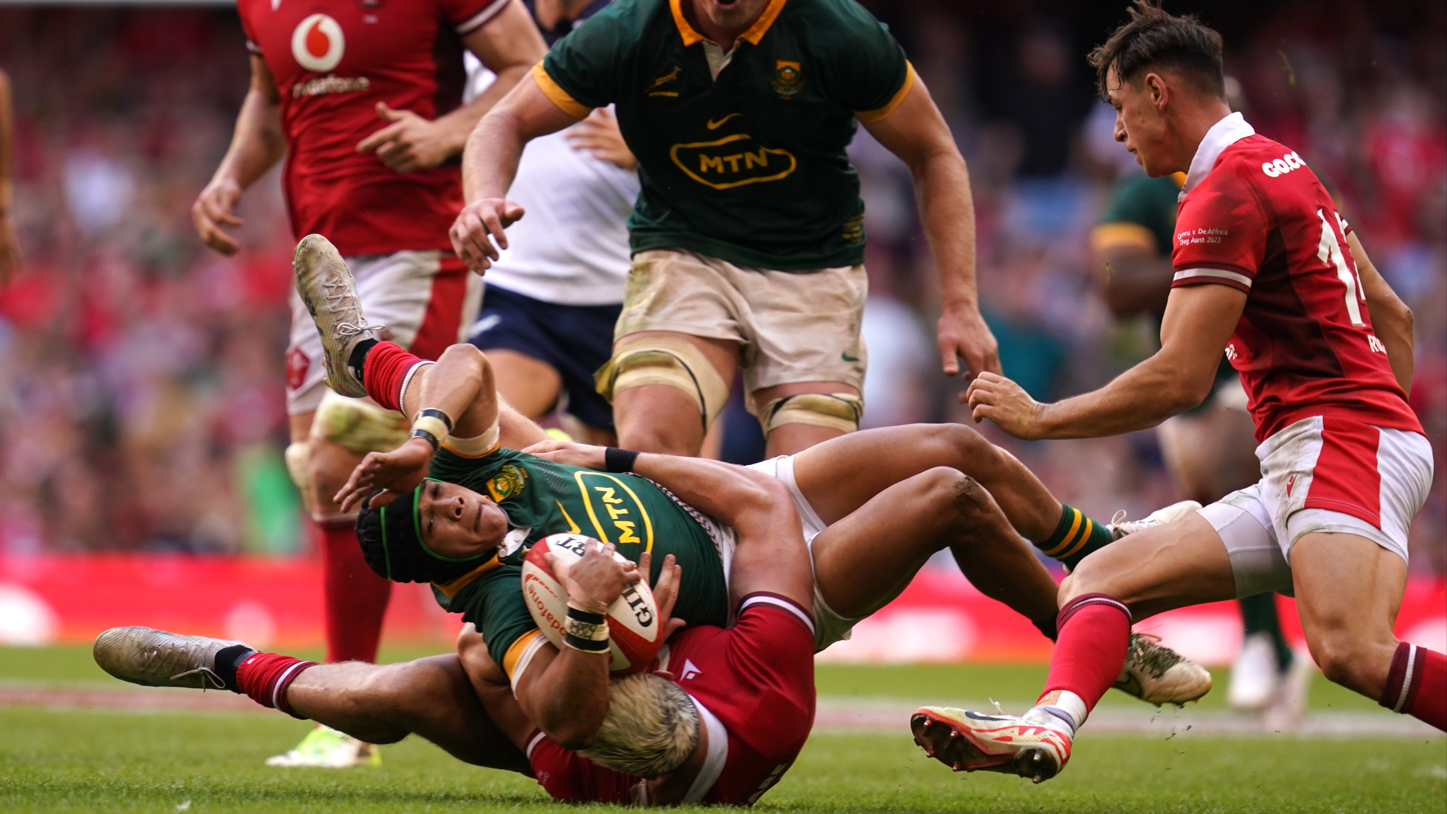 Wales suffer 52-16 defeat to South Africa in their World Cup warm-up match in Cardiff ITV News Wales