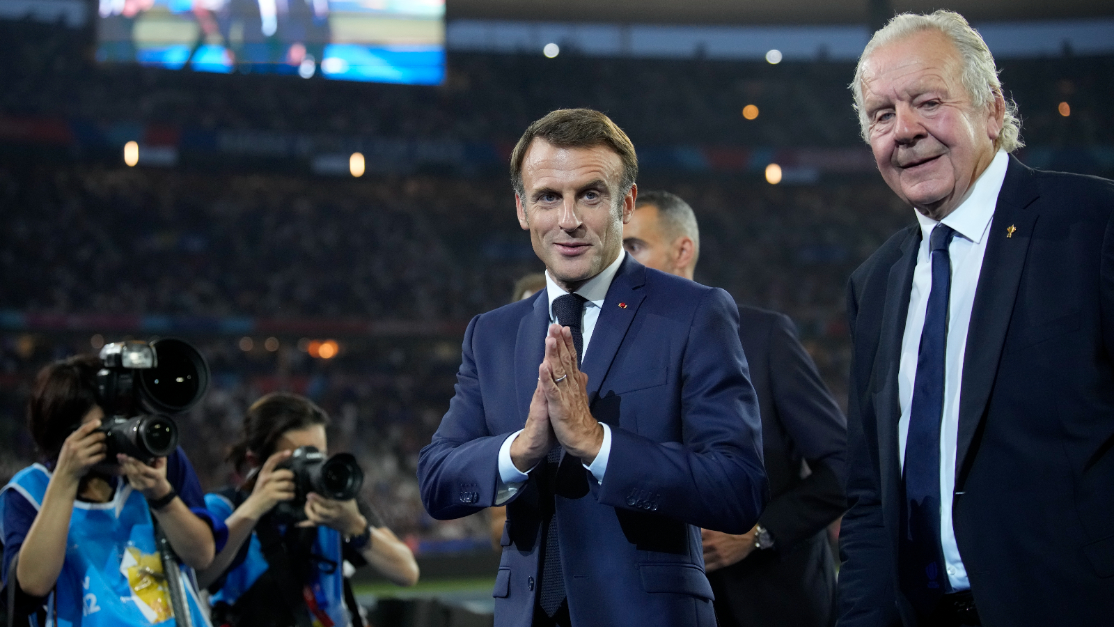 World Cup: Emmanuel Macron Jeered At Opening Ceremony Celebrating ...