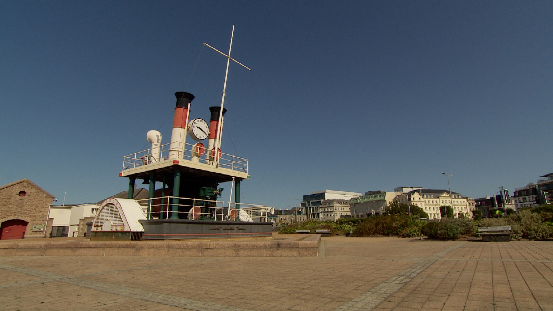Jersey's steam clock ticks again after four years out of action