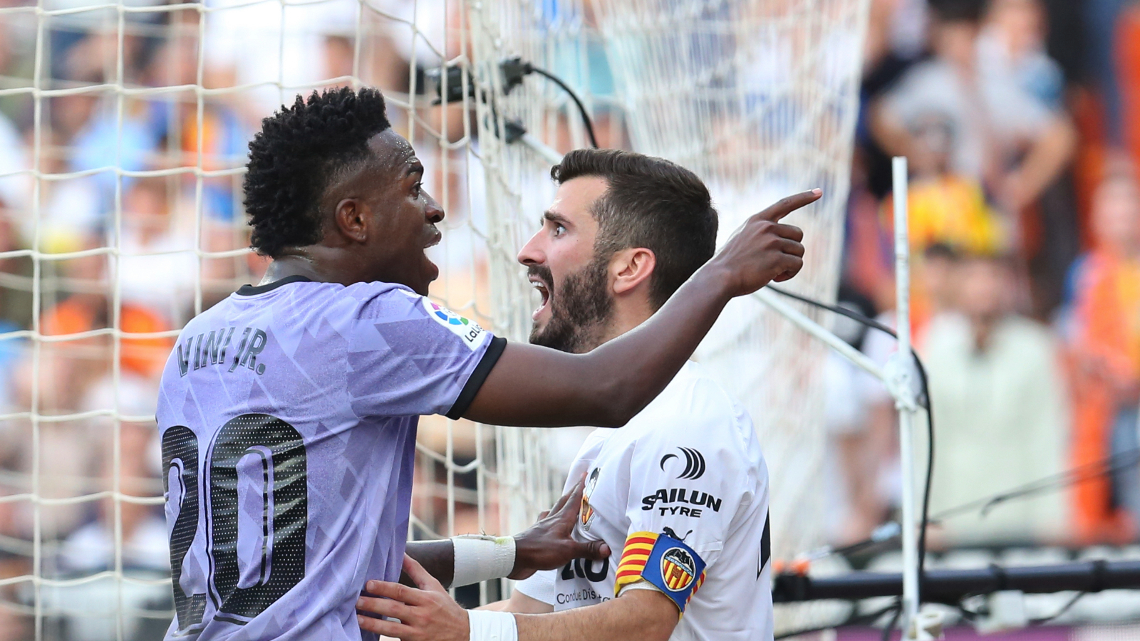 La Liga investigating after Vinicius Jr allegedly called a monkey by a  child during Valencia-Real Madrid - The Athletic