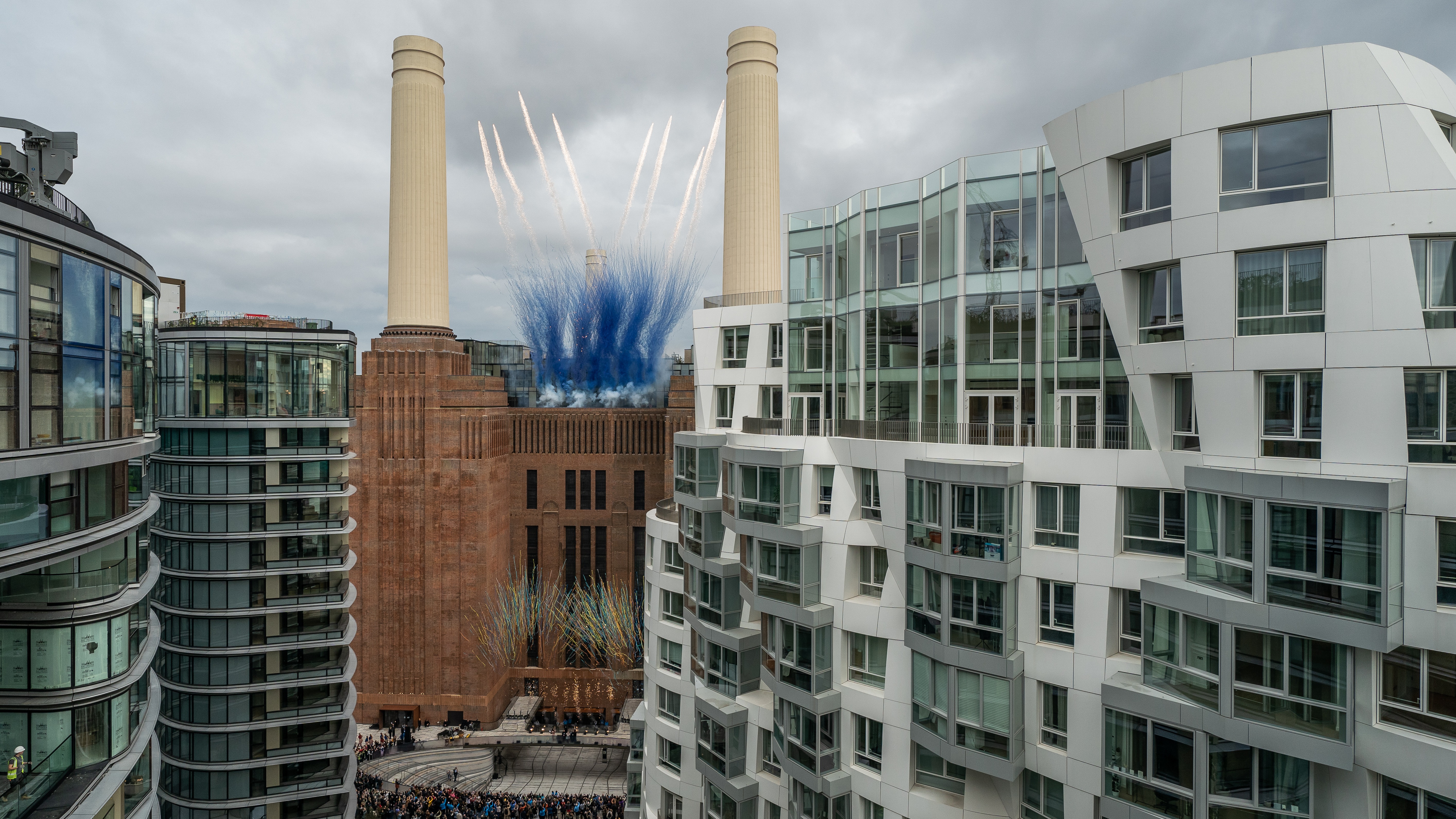 Battersea Power Station transformed into high-end shopping and