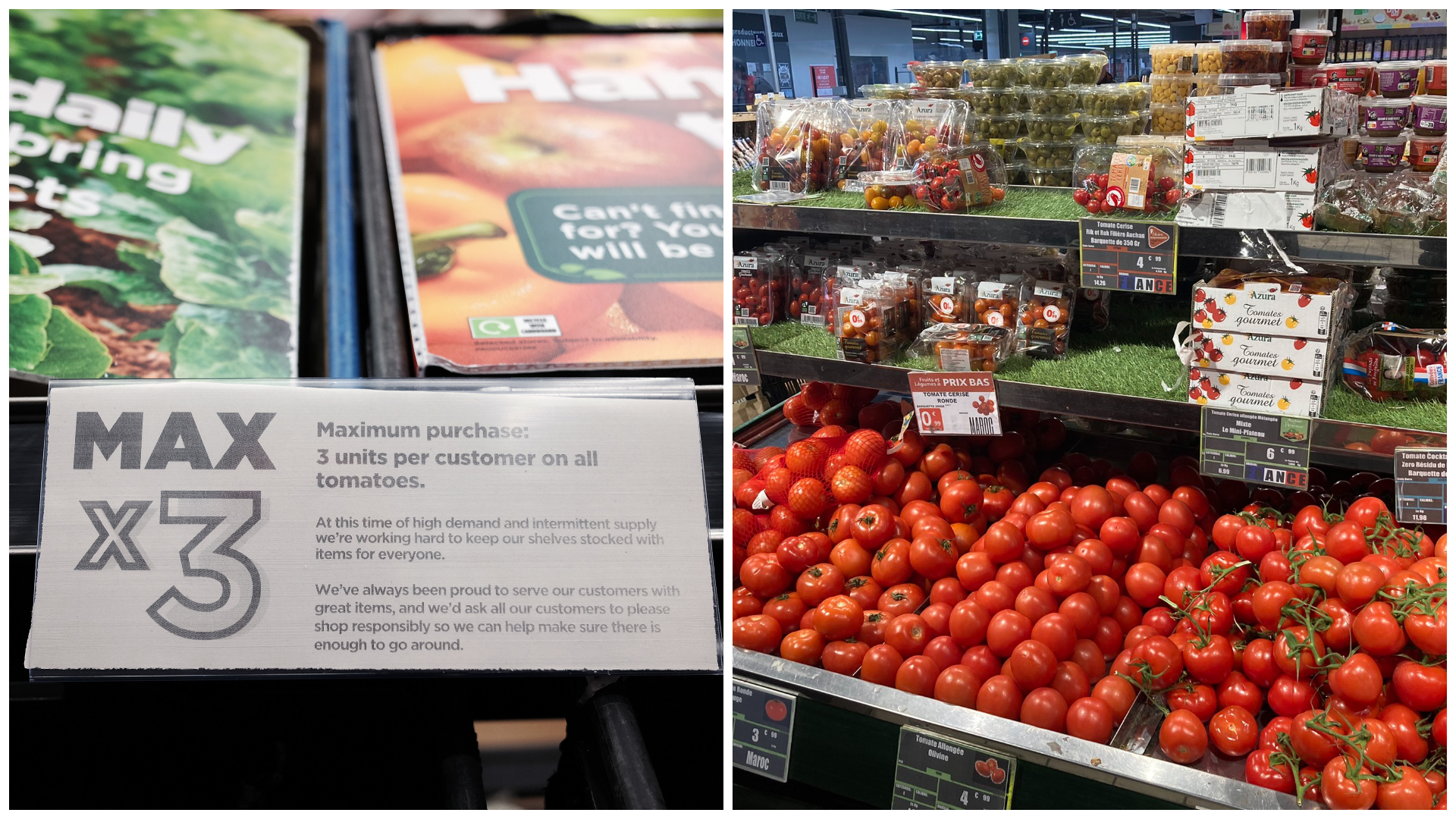 Europeans Mock UK Shoppers With Pics Of Supermarket Shelves Full