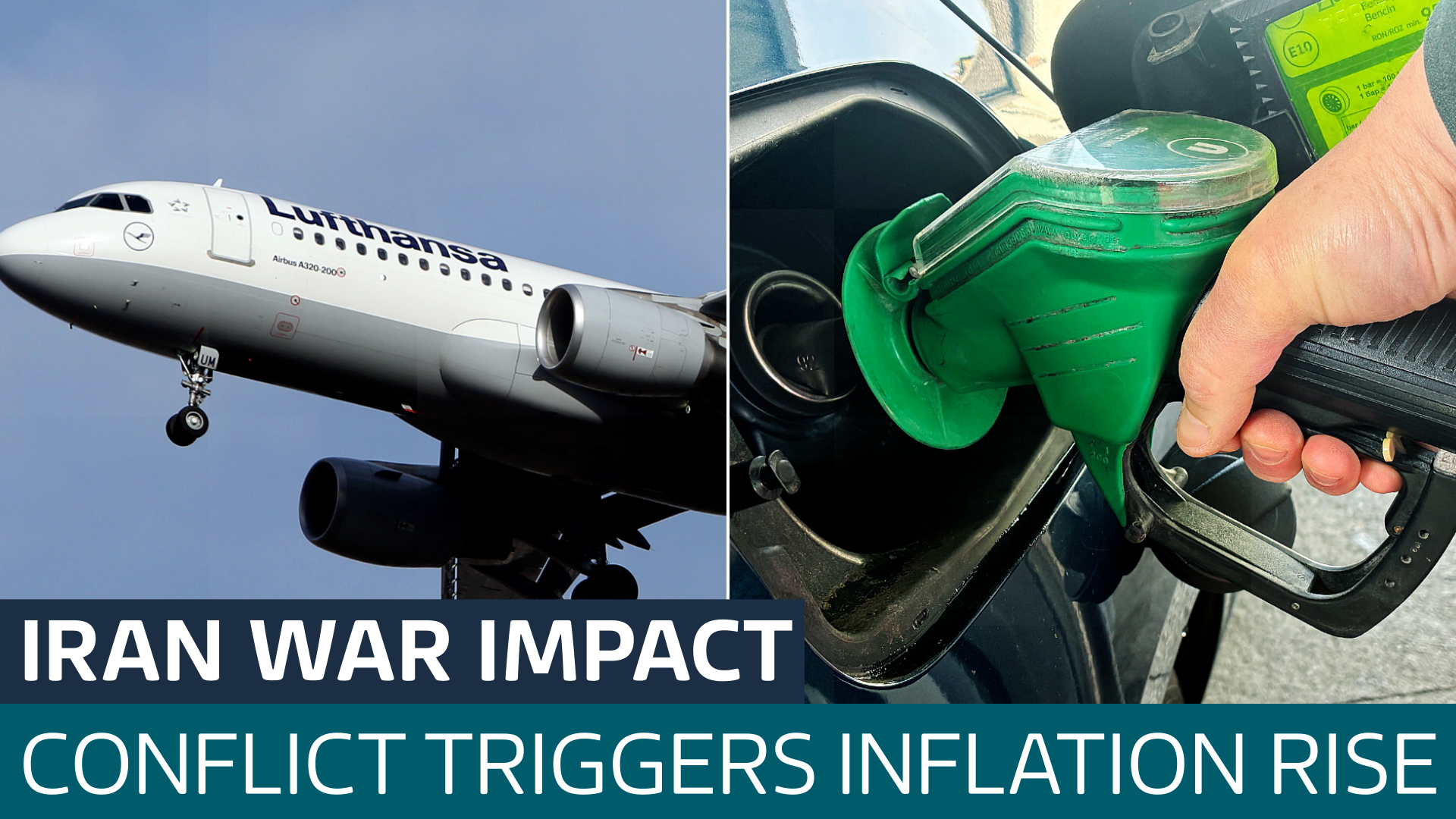 Inflation up as warning issued over flight cancellations due to Iran war - Latest From ITV News