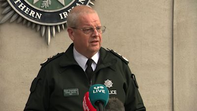 Simon Byrne PSNI presser