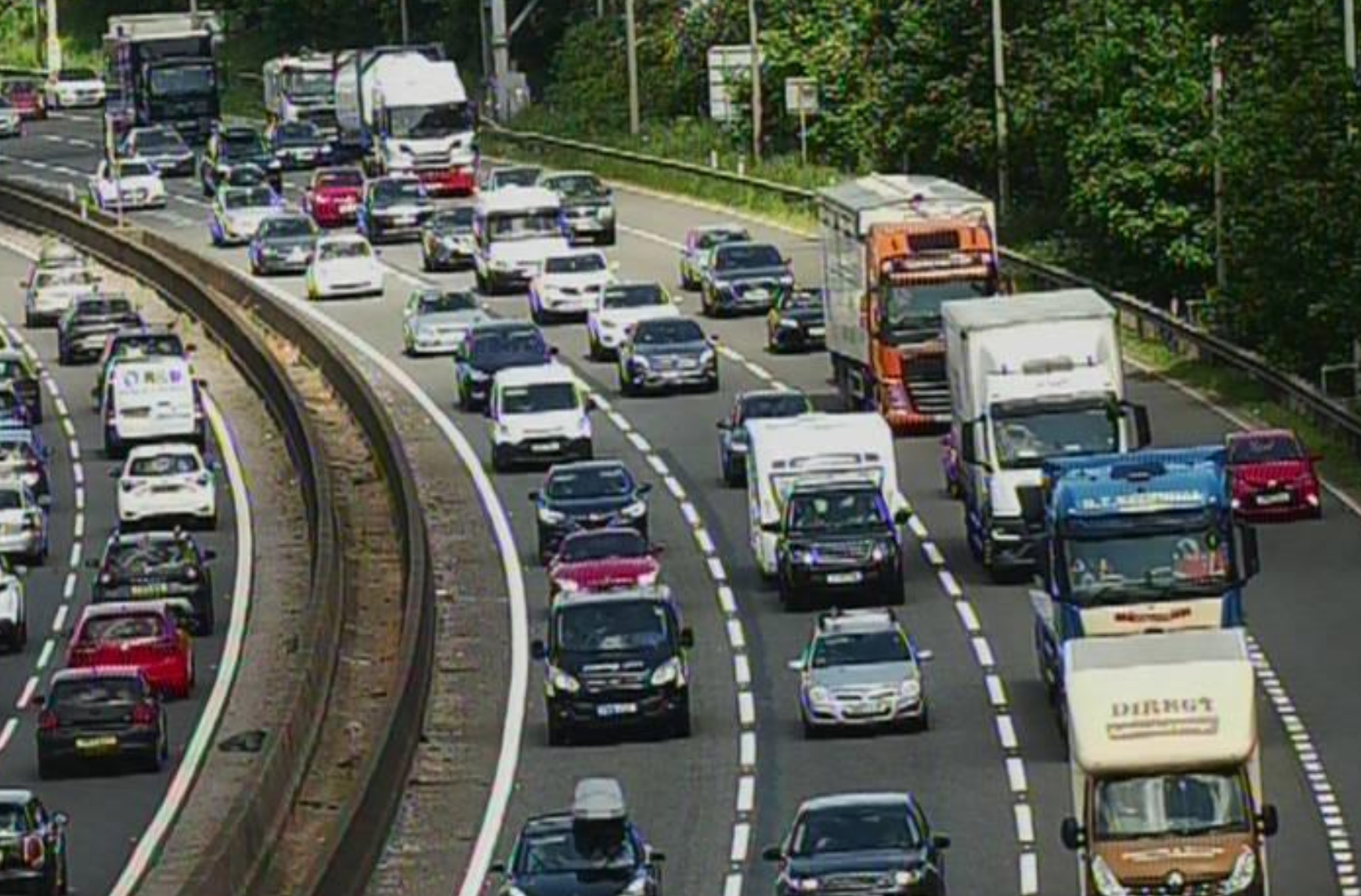 Traffic Updates For M4 And M5 As Holiday Traffic Hits Crash Sparks   Screen Shot 2023 05 26 At 14.52.29 