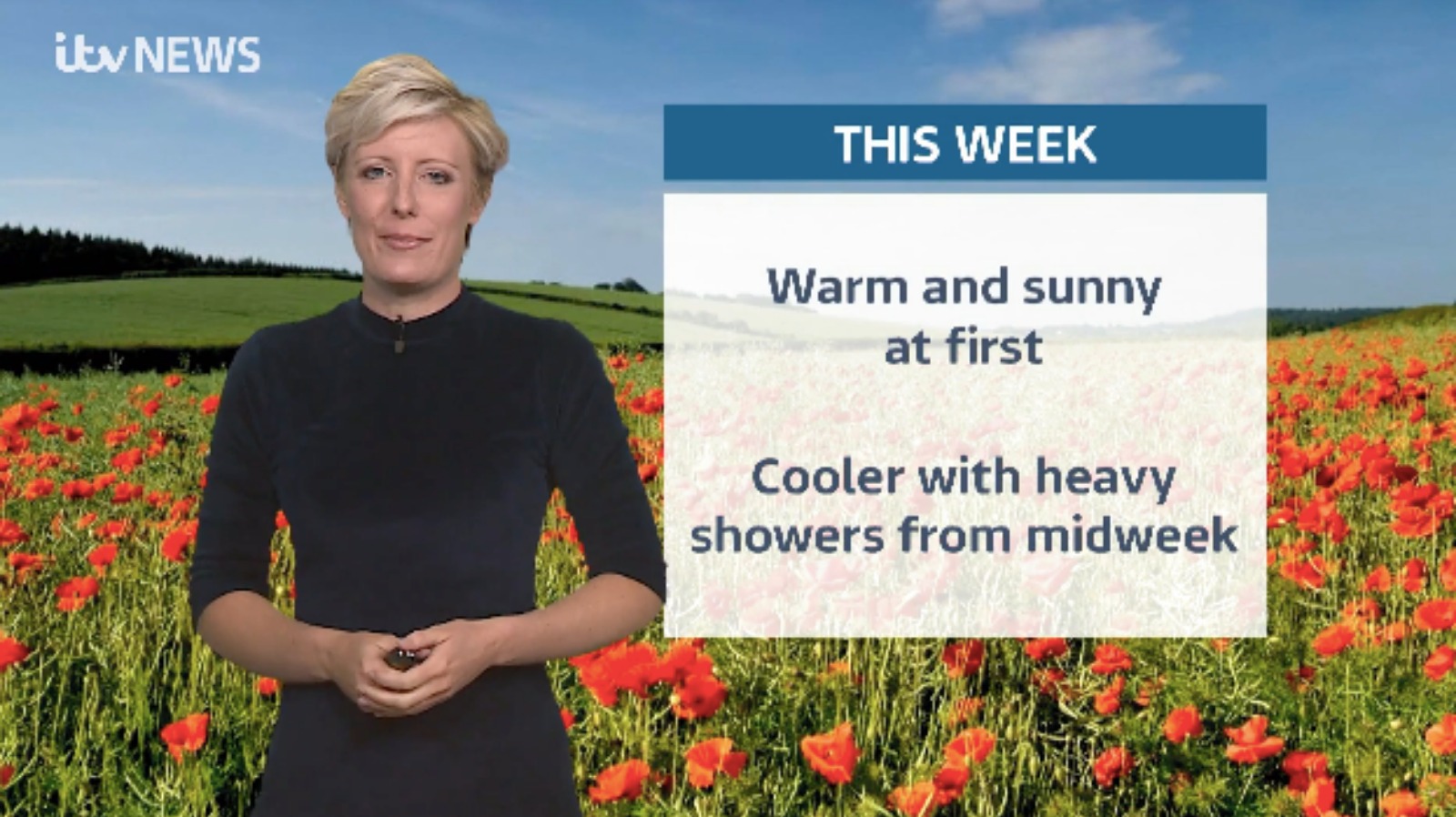 Monday Evening S Weather In The Meridian Region Itv News Meridian