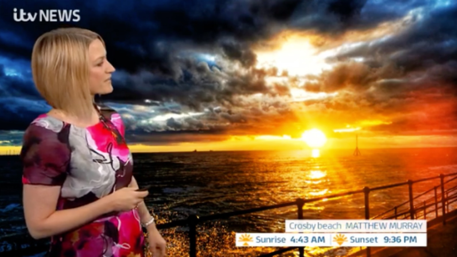 Granada Weather Latest forecast with Kerrie ITV News Granada