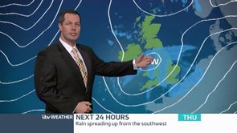 Rain overnight, drier and brighter on Thursday ITV News Wales