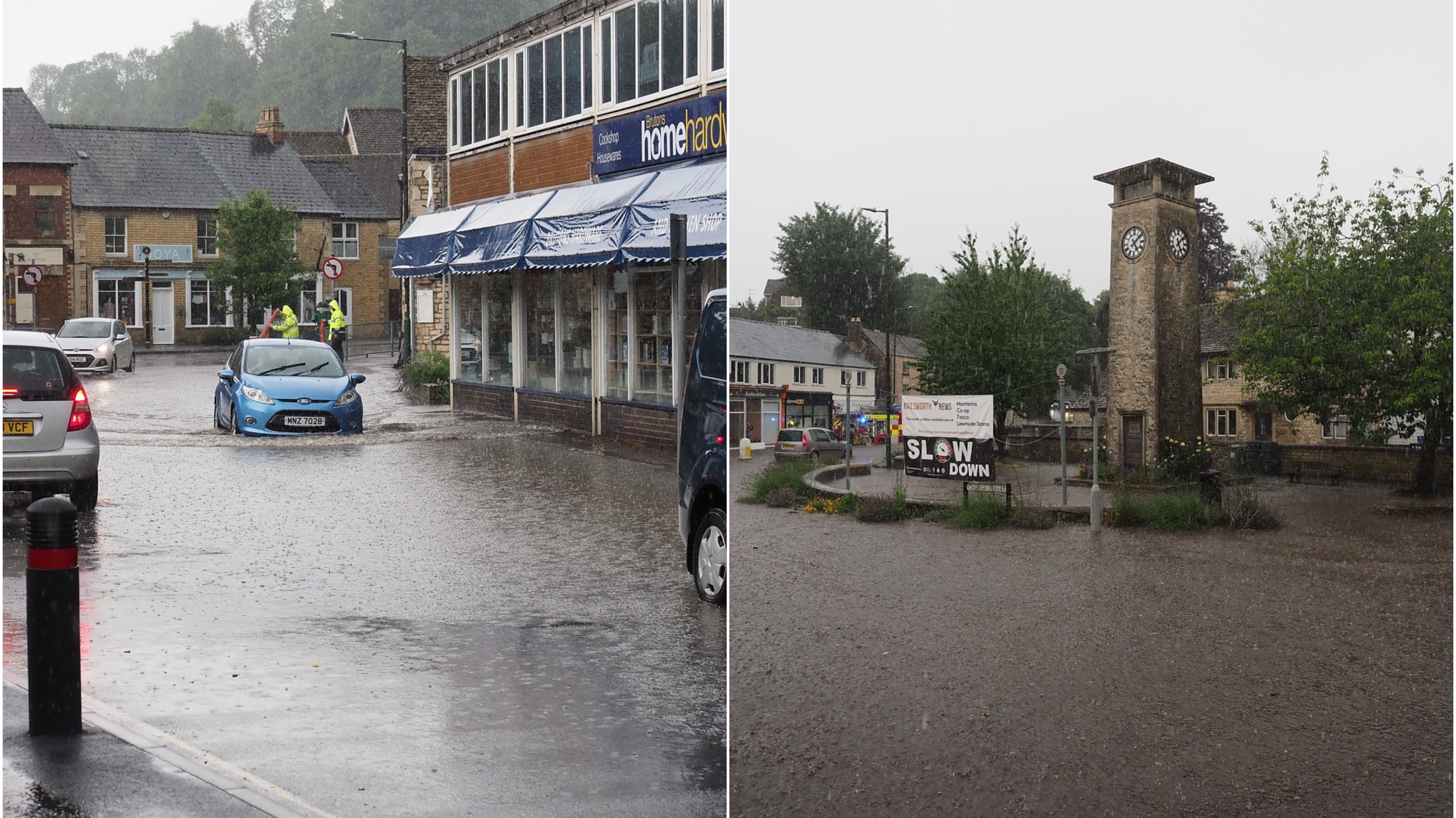 Floods in Nailsworth leave businesses 'devastated' just days after