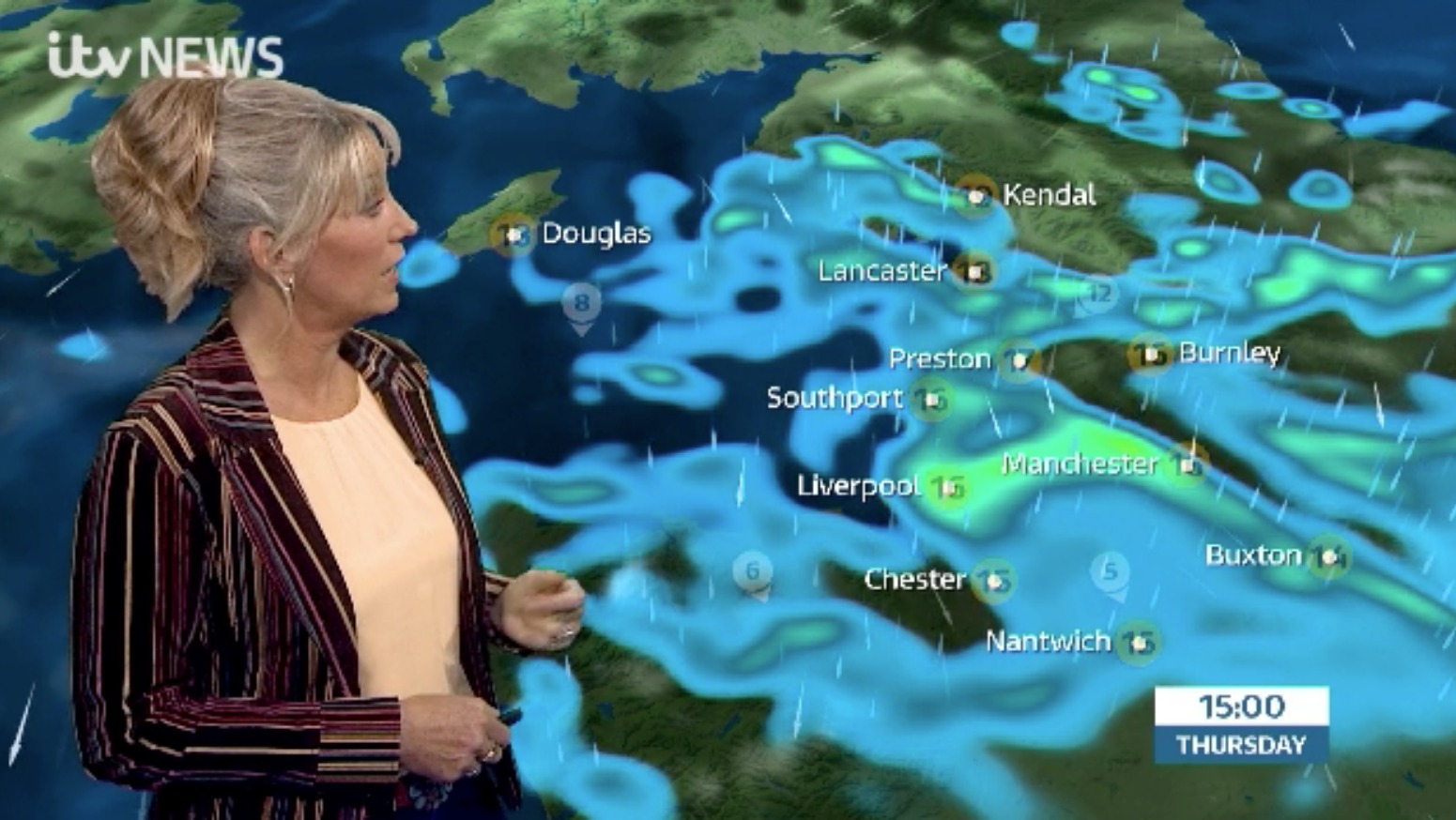 Here's Emma with Thursday's weather ITV News Granada