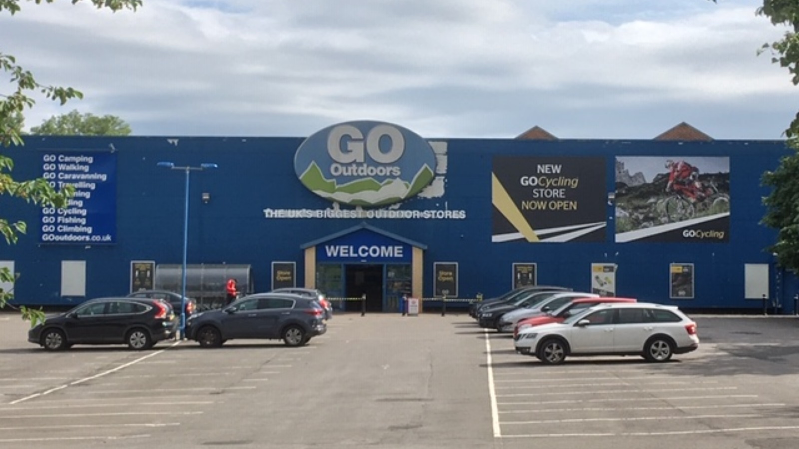 The new Go Outdoors store in Chesterfield