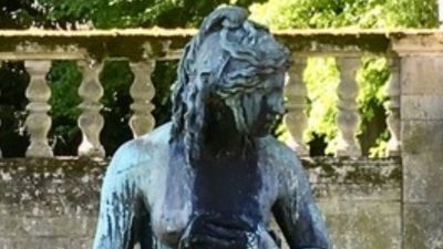 Stolen woman and goat statue (Northamptonshire Police)