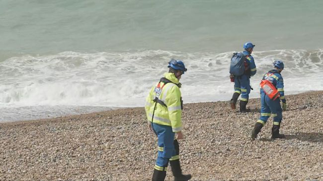 Beach reopens after deaths of three women who drowned in sea at Brighton | ITV News Meridian