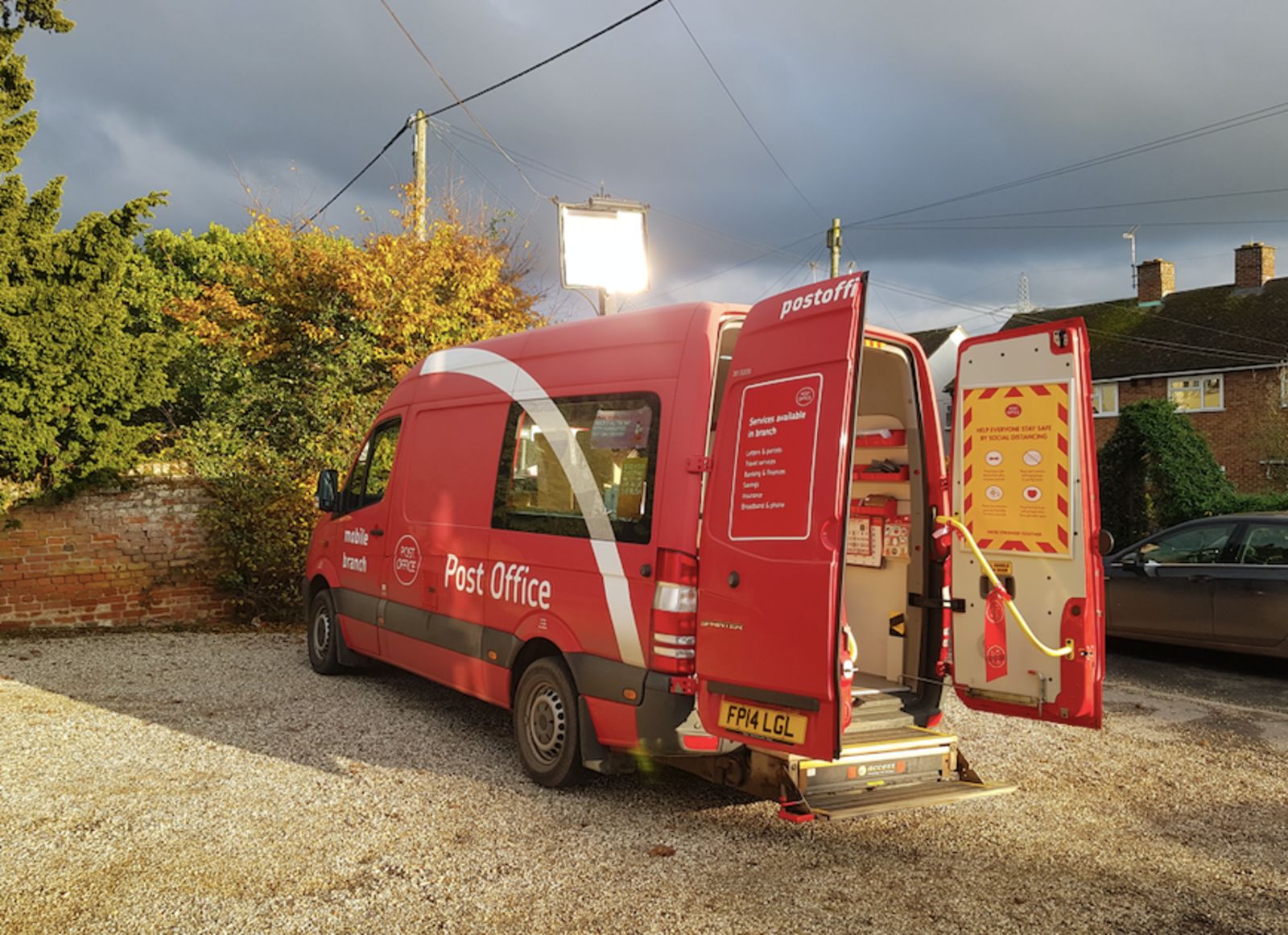 Postmaster van best sale