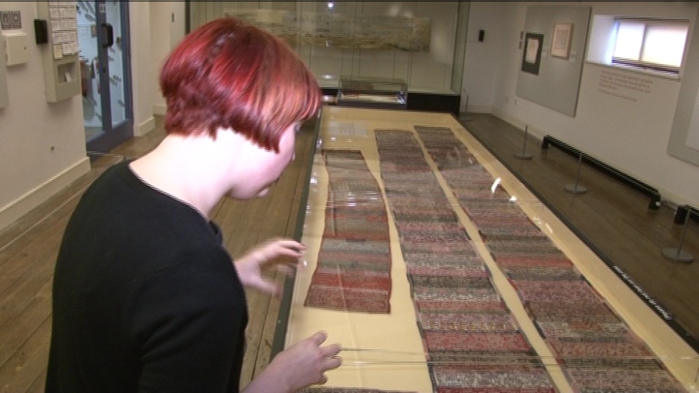 Asylum letters on display | ITV News Anglia