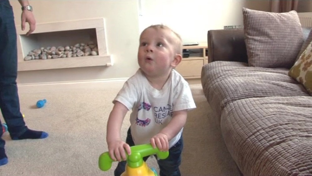 Meet the remarkable one-year-old boy from Essex who took on cancer, and ...