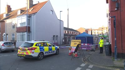 Police have launched a murder investigation in Great Yarmouth.
Credit: ITV News Anglia