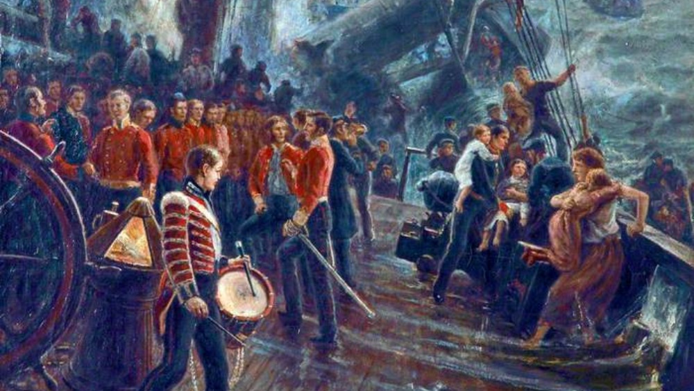 Wirral memorial to HMS Birkenhead victims ITV News Granada