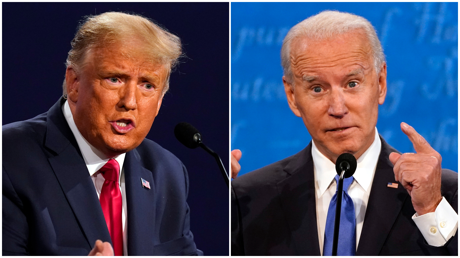 Donald Trump And Joe Biden Clash Over Covid-19 And Racism In Final ...