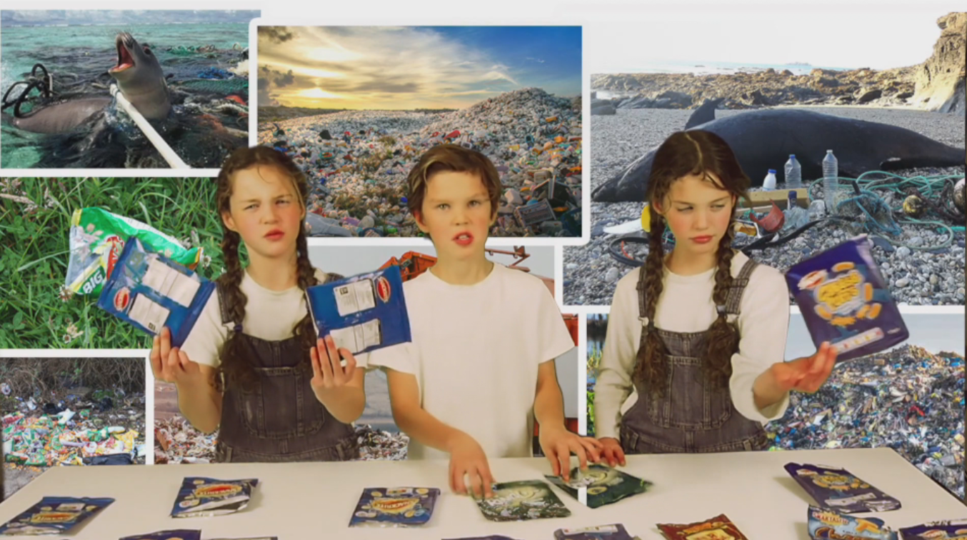 9yearold triplets from Hertfordshire make blankets for the homeless