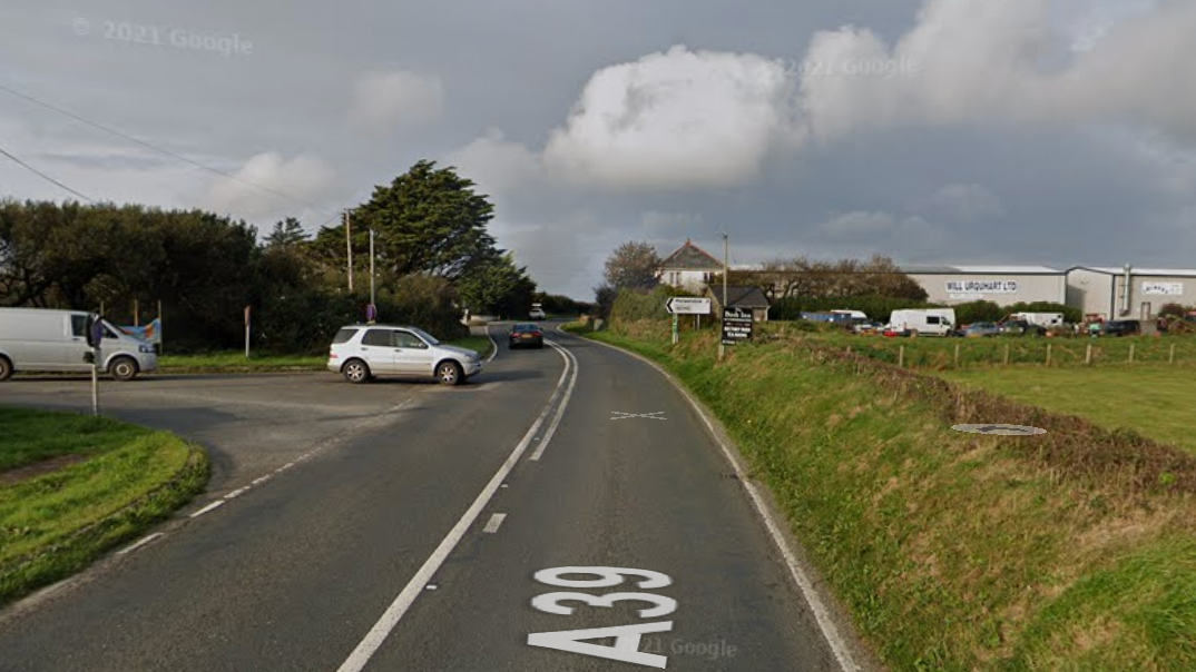 Woman Dies And Man Seriously Injured After Single-vehicle Crash On A39 ...