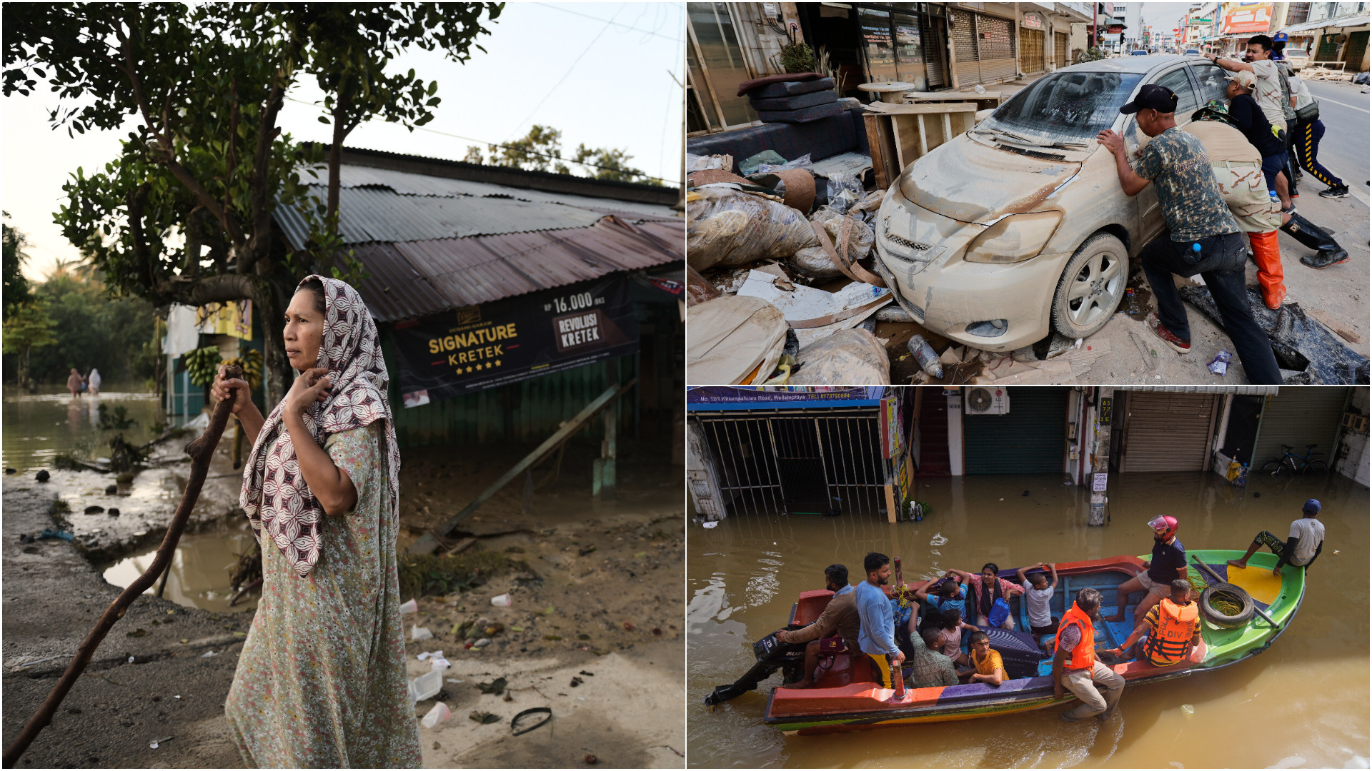 Cyclones trigger devastating floods in Asia as death toll passes 1,000