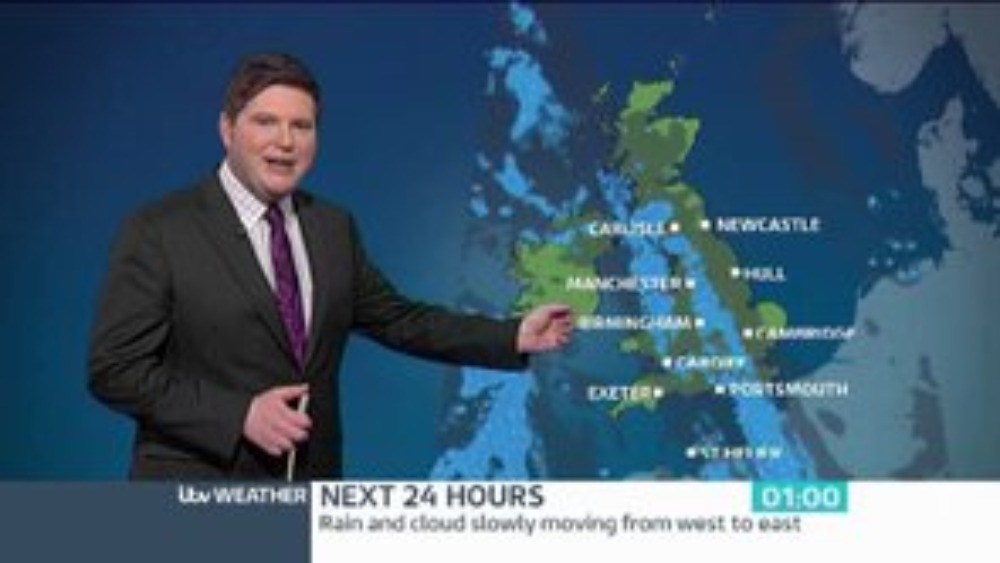 drier overnight with a bright start to Tuesday ITV News Wales