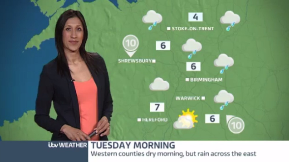 West Midlands weather: Outbreaks of rain through day | ITV News Central