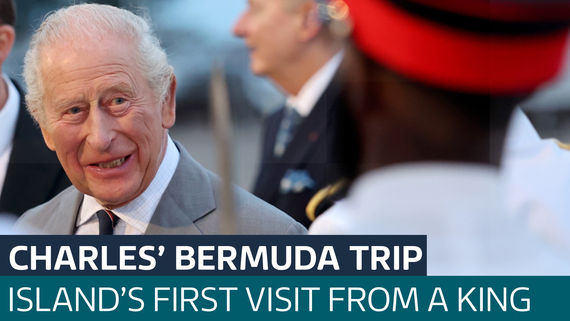 King Charles welcomed in Bermuda following US state visit - Latest From ITV News