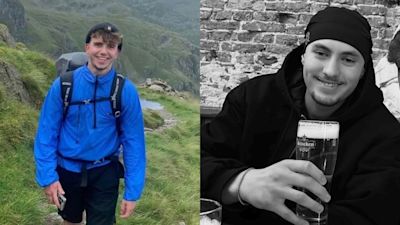 ANG 220226 Eddie Hill and Jayden Long who died hiking in Snowdonia.