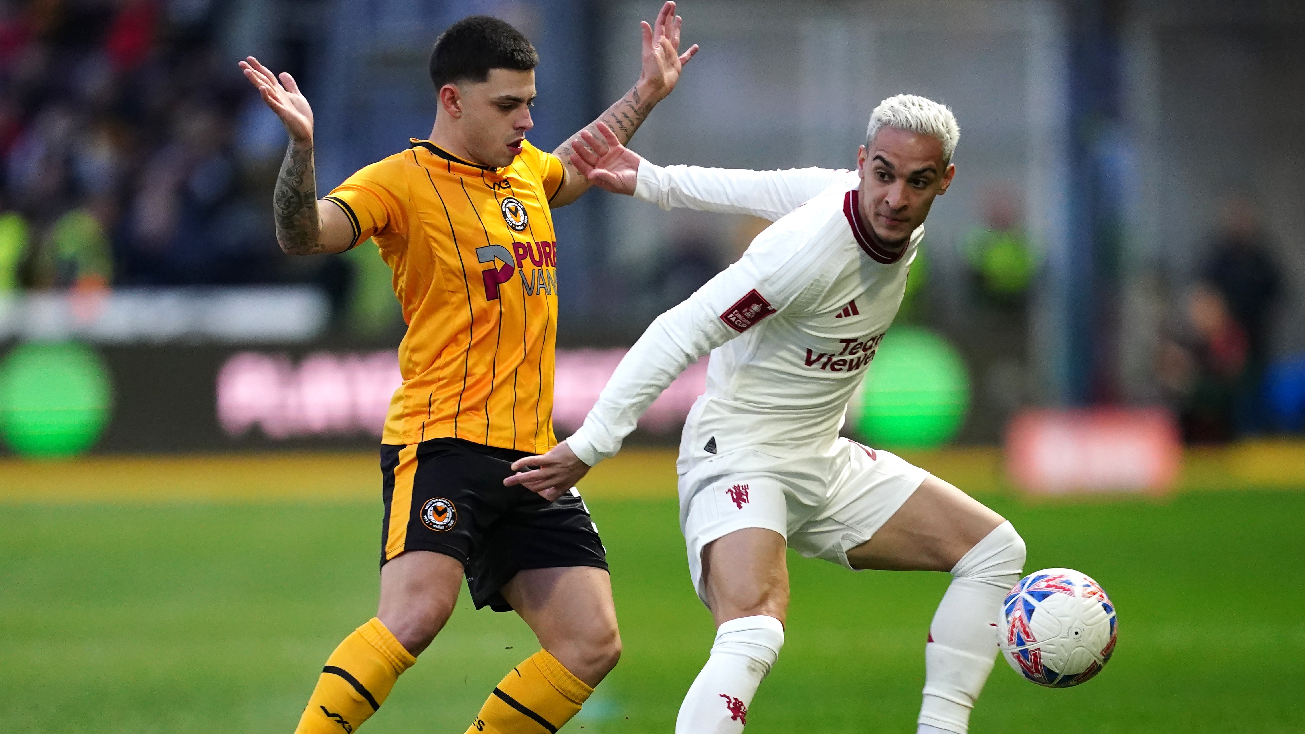 Newport County's FA Cup Dreams Dashed After 4-2 Manchester United ...