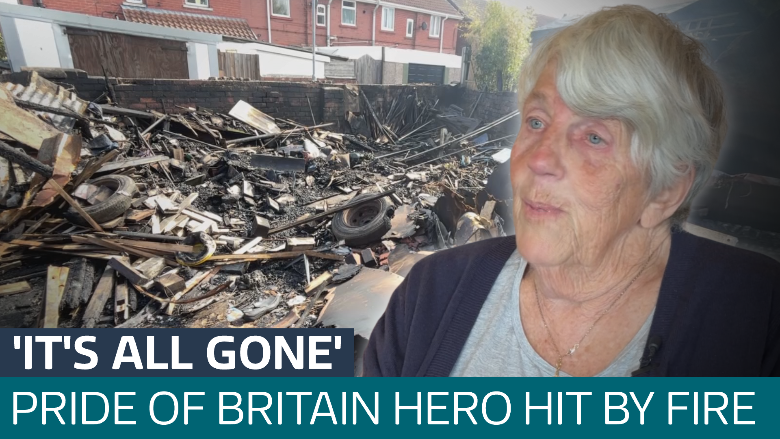 Pride of Britain fundraising hero loses everything in house fire ...