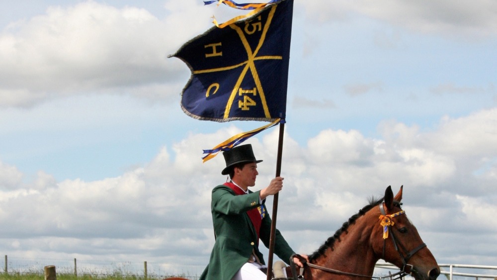 Exhibition flies the flag for Hawick Common Riding ITV News Border