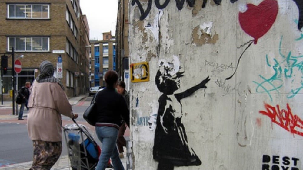 Street Artist Banksy Calls Exhibition in London 'Disgusting