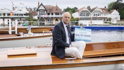 PA Sir Steve Redgraves back a campaign led by River Action, Windrush Against Sewage Pollution, and Henley Mermaids to tackle sewage pollution in the River Thames. Issue date: Tuesday July 4, 2023.
Read less