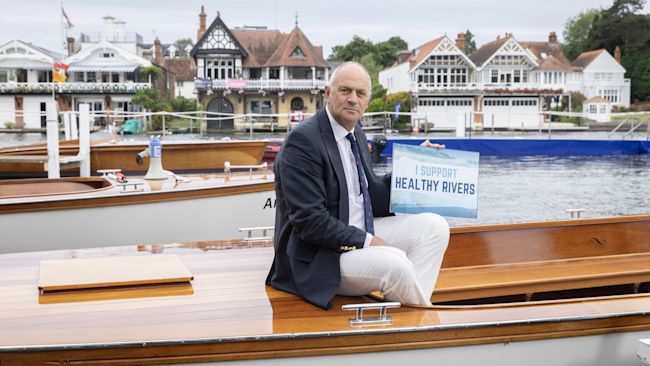 PA Sir Steve Redgraves back a campaign led by River Action, Windrush Against Sewage Pollution, and Henley Mermaids to tackle sewage pollution in the River Thames. Issue date: Tuesday July 4, 2023.
Read less