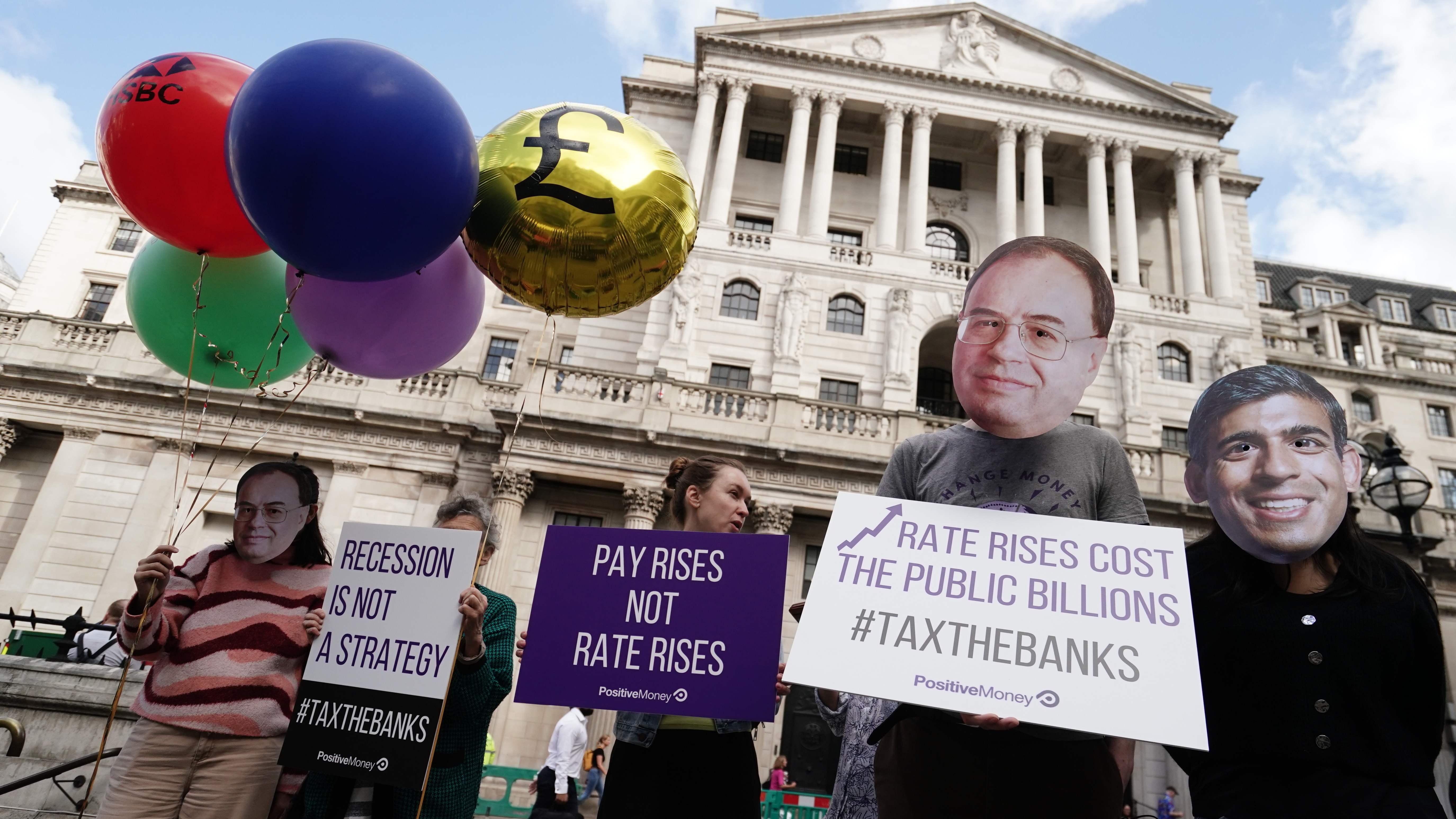 Bank hikes interest rates to 15-year high of 5.25% | ITV News