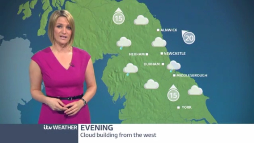 Video Mondays Forecast For The Ne Itv News Tyne Tees