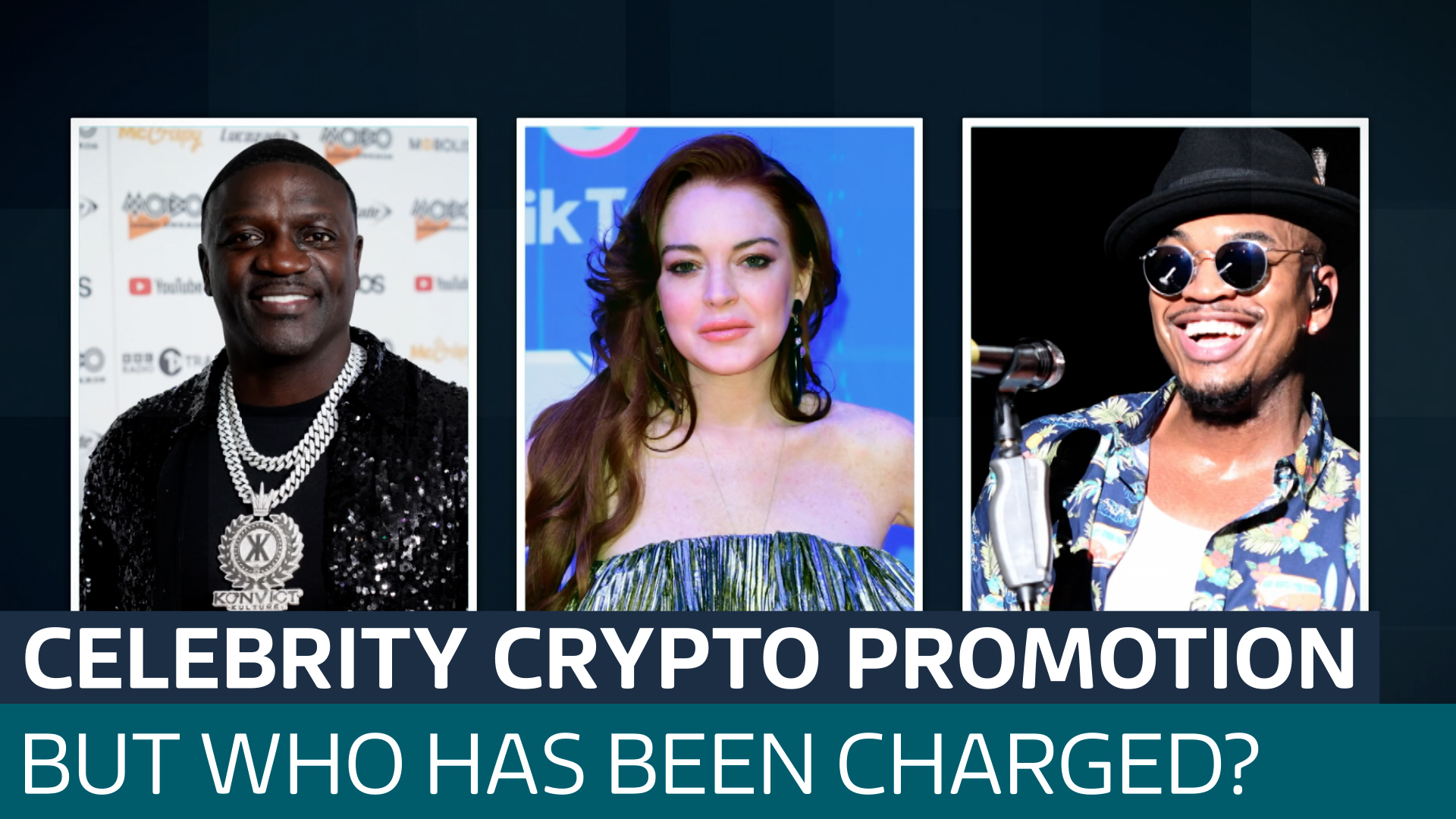 Lindsay Lohan and singer Akon amongst celebrities charged over crypto  promotion